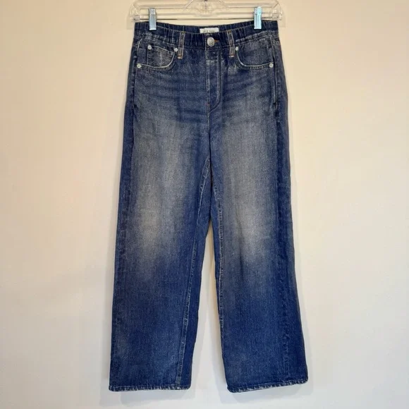 rag & bone Miramar Wide Leg Cotton Terry Pants Size S - Picture 1 of 15